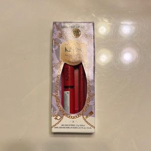 brand new NYX red not smudge lip stick